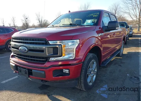 2018 Ford F-150 Xlt from USA, damaged, VIN 1FTEW1EP5JKF48601